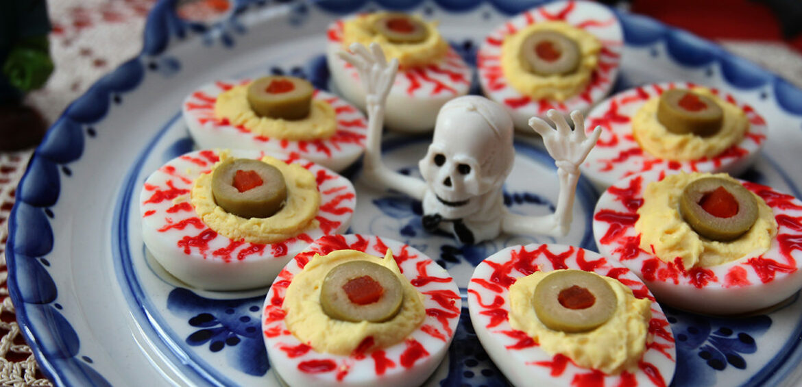 Spooky gerechten voor Halloween Halloween
